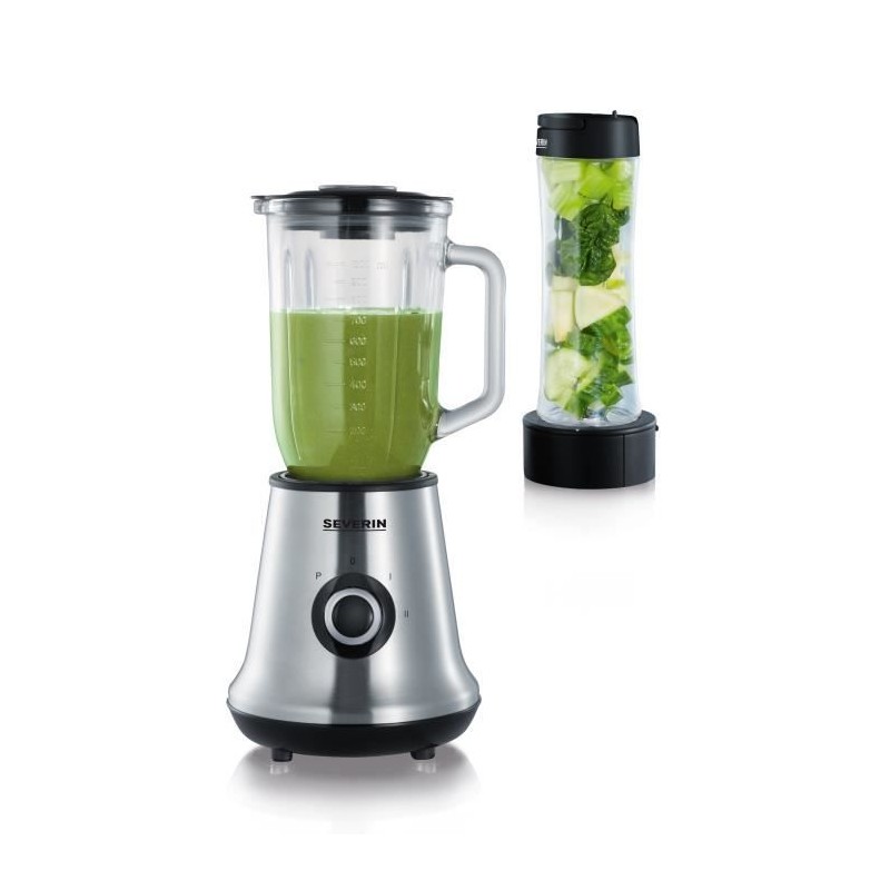 Blender 2 en 1 - SEVERIN - SM3737 -  Multi-mixeur et blender a smoothie 2 en ...