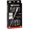 Coffret de 8 Tournevis Protwist - FACOM - AT.8PB - Fente/Prozidriv/Phillips -...