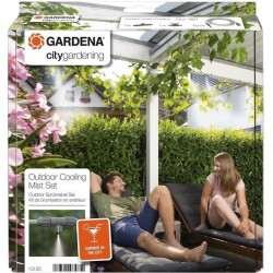 Kit brumisateur pour terrasses et balcons GARDENA - Débit max 13l/h - Kit com...