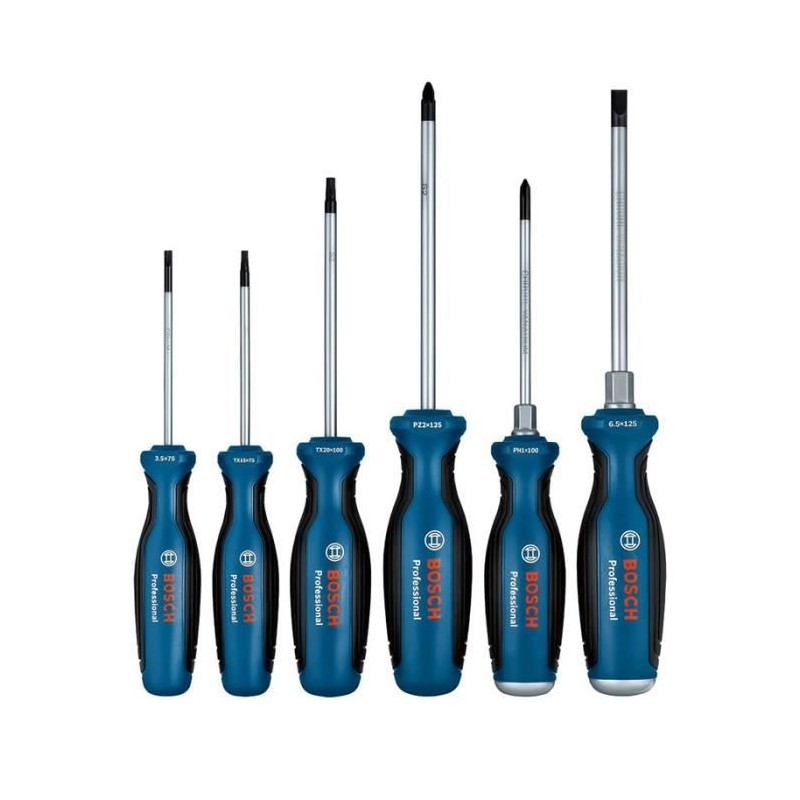 Bosch Professional - Set de 6 tournevis
