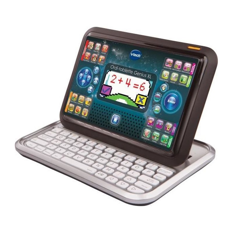 VTECH - Genius XL Color - Ordi-Tablette Enfant - Noir
