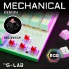Pack Gamer 2 en 1 - The G-Lab - COMBO MERCURY - Souris Filaire - Clavier TKL ...