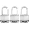 Cadenas Haute Sécurité - MASTER LOCK - M115EURTRILF - A Clé - Acier Laminé Re...