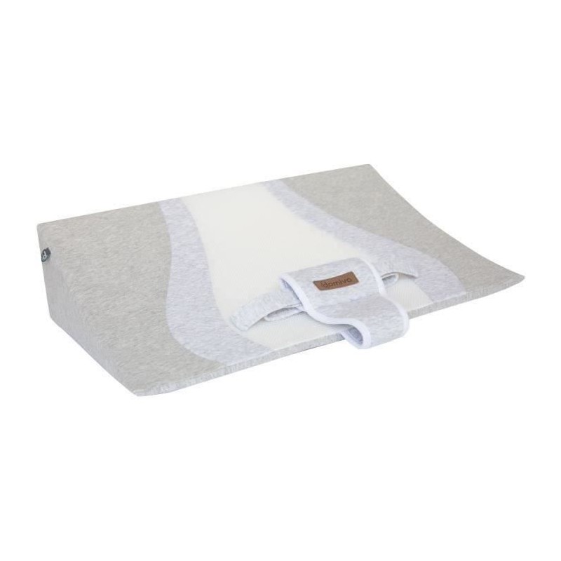 Plan incliné en 3D a  25 degres - Blanc - 70 x 140  cm