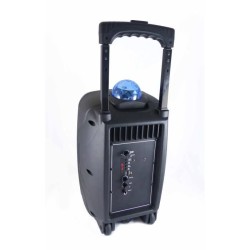 INOVALLEY KA116BOWL - Enceinte lumineuse Bluetooth 450W - Fonction Karaoké - ...