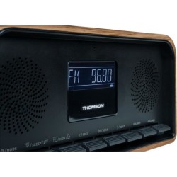 Radio-réveil Bluetooth - THOMSON - Vintage Cosy - 30W, Radio FM, Double alarm...