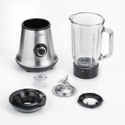 Blender - SEVERIN - SM3734 - 500 W - Bol en verre 1 L - 2 vitesses + fonction...