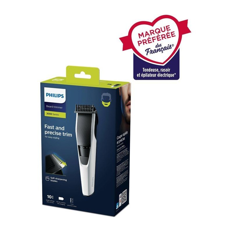 Tondeuse barbe - PHILIPS - BT3206/14 - Series 3000