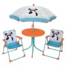 FUN HOUSE 713095 INDIAN PANDA Salon de jardin avec une table, 2 chaises pliab...