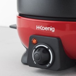 Appareil a fondue HKoeNIG - ALP1800 - Jusqu'a 6 personnes - Capacité 2L - The...