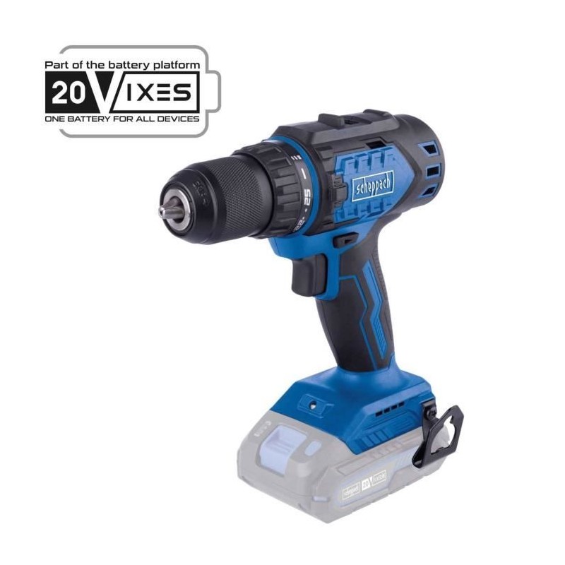 perceuse visseuse sans fil BC-DD60-X - brushless 60 Nm mandrin 13mm - SCHEPPA...