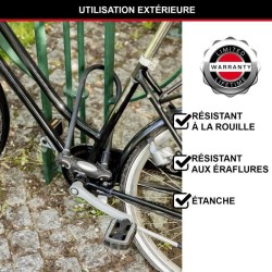 Antivol U avec Câble - MASTER LOCK - Modele XL - Sold Secure Gold, Police App...