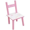 FUN HOUSE - Table licorne h 41,5 cm x l 61 cm x p 42 cm avec une chaise h 49,...
