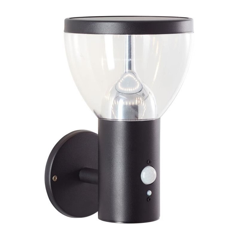 Applique extérieure - BRILLIANT - TULIP - LED et solaire - Détecteur de mouve...