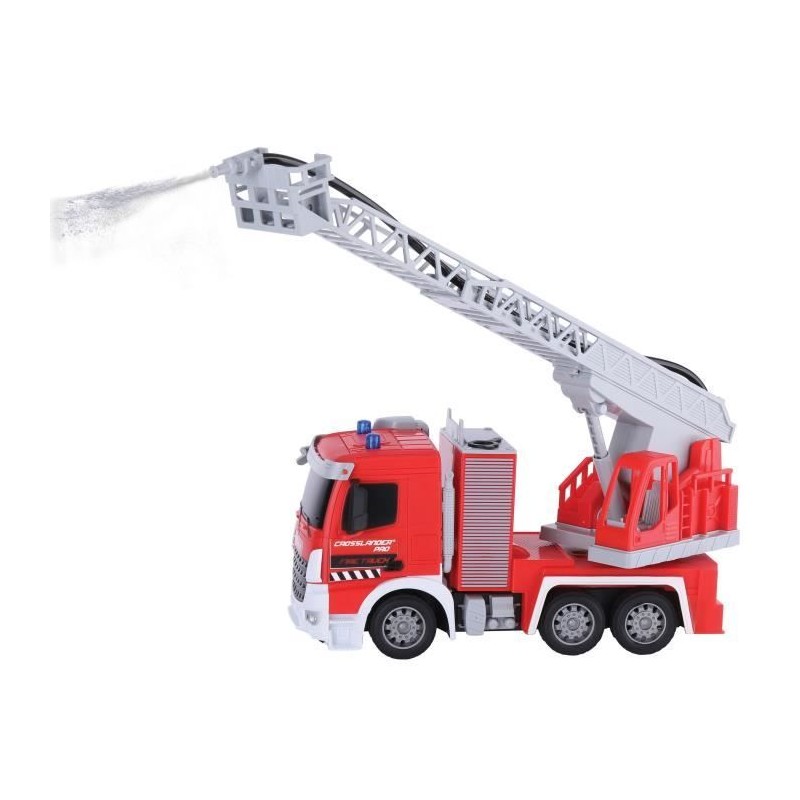 Camion de pompiers télécommandé LEXIBOOK CROSSLANDER PRO avec effets sonores ...