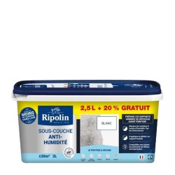 RIPOLIN Sous-Couche Anti Humidité pour Préparer vos supports Humides avant la...