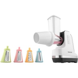 Découpe légumes et sorbétiere - SENCOR - SSG 4500WH - 150 W - 6 accessoires -...