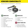 KÄRCHER Set quick coupling compatible avec toutes machines sauf modeles avec ...