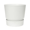 ELHO Pot de fleurs GREENVILLE - Ø 47 x H 44,1 cm - 100% recyclé - Blanc
