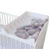 Plan a langer DOMIVA Little Bear - PVC - Matelas intégré - Blanc/Gris - 50 x ...