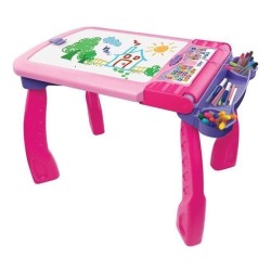 Chevalet Interactif 3 en 1 VTECH - Rose - Pour Fille - A partir de 3