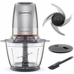 Mini-hachoir KENWOOD CHP62.400S Easy Chop+ - 4 lames inox - 600 ML -