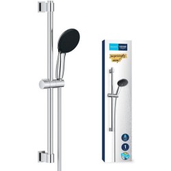 Ensemble de douche avec pommeau 1 jet, barre 60cm et flexible 1,75m - GROHE V...