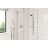 Ensemble de douche avec pommeau 1 jet, barre 60cm et flexible 1,75m - GROHE V...