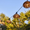 Guirlande lumineuse extérieur - LUMISKY - COTTAGE - 5.70 m - 10 globes transp...