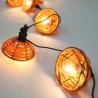 Guirlande lumineuse extérieur - LUMISKY - COTTAGE - 5.70 m - 10 globes transp...