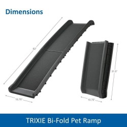 Rampe d'acces pour chien et autres animaux - TRIXIE - Petwalk - Plastique - R...