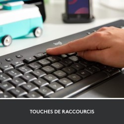 Clavier - Sans fil - Logitech - Signature K650 - AZERTY - Ergonomique avec re...