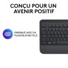 Clavier - Sans fil - Logitech - Signature K650 - AZERTY - Ergonomique avec re...