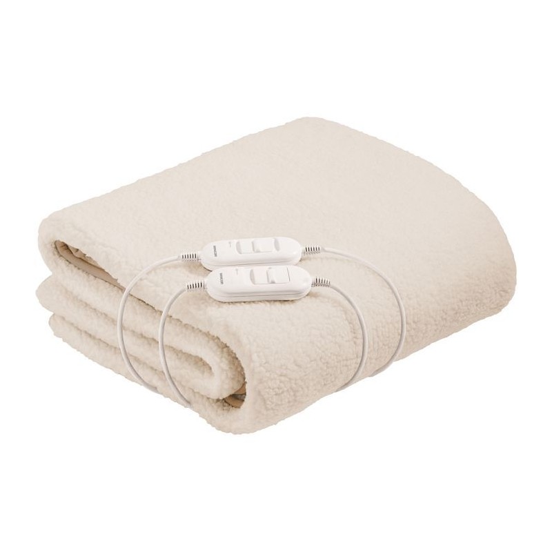 Couverture chauffante - SENCOR - SUB 291 - 120 W - 2 personnes - Blanc