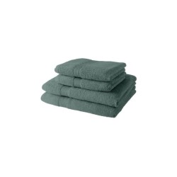 2 Serviettes de bain TODAY 50x90 + 2 Draps de bain 70x130 cm 100% Coton - Cel...