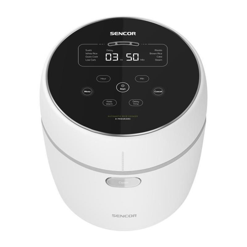 Cuiseur a riz - SENCOR - SRM 0670WH - 350 W - 0,6 L - Blanc