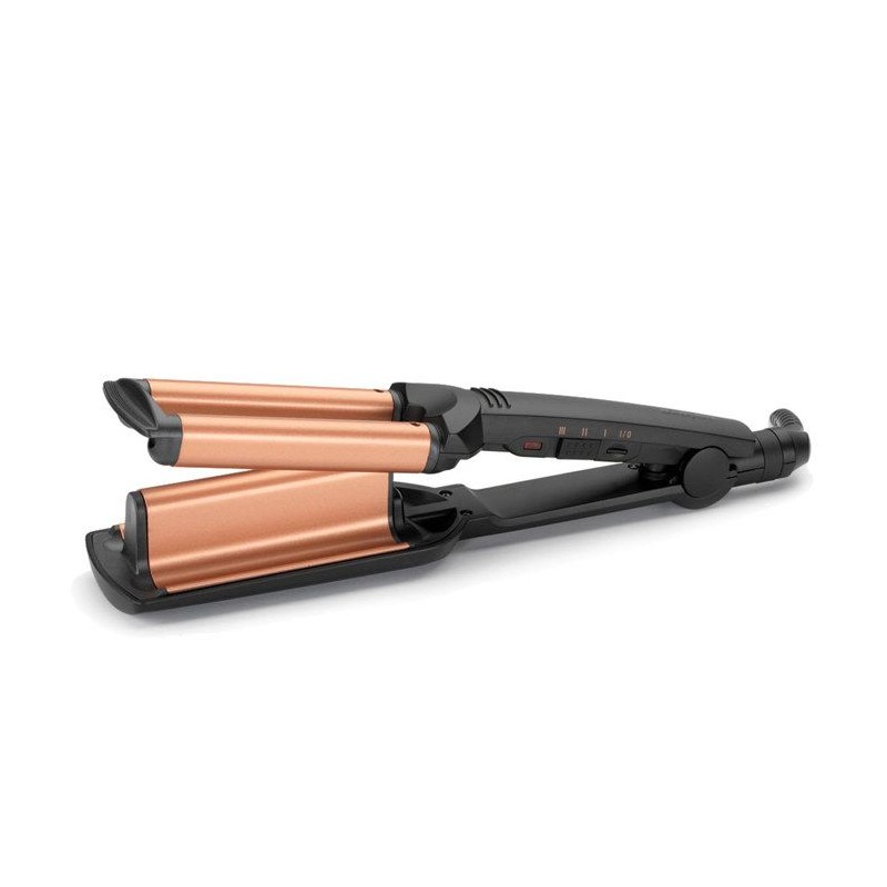 Lisseur - BaByliss - W2447E - Effet wavy, jusqu'a 200°C avec des plaques larg...