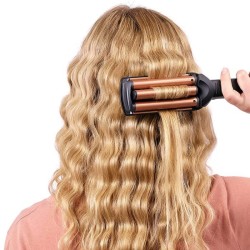 Lisseur - BaByliss - W2447E - Effet wavy, jusqu'a 200°C avec des plaques larg...