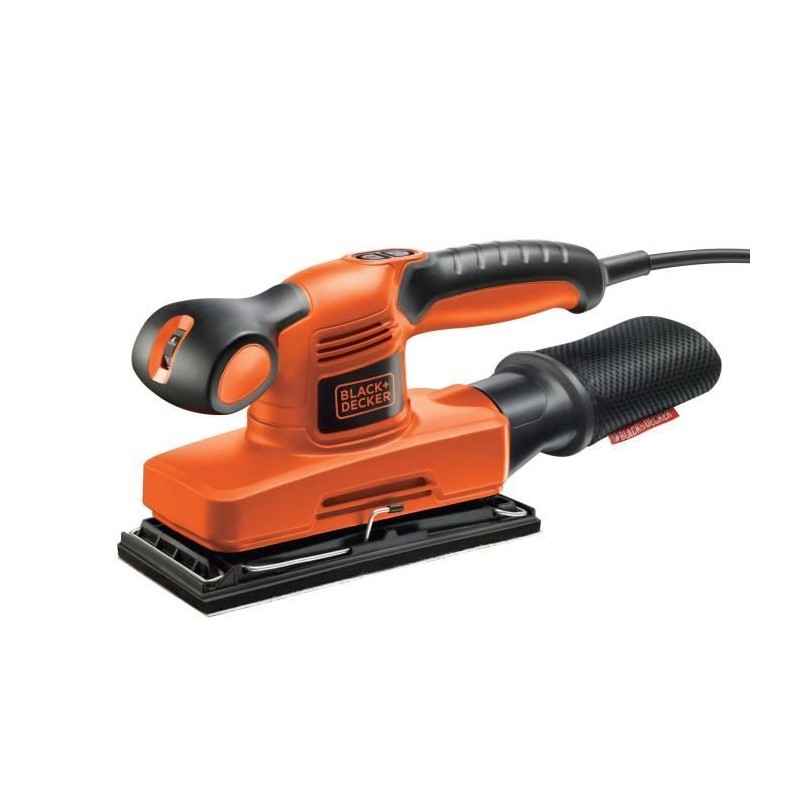 Ponceuse vibrante filaire - BLACK+DECKER - KA320EKA-QS - 240W - 5 abrasifs + ...