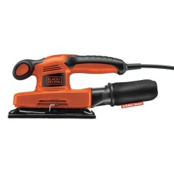 Ponceuse vibrante filaire - BLACK+DECKER - KA320EKA-QS - 240W - 5 abrasifs + ...
