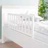 ROBA Barriere de Lit en Bois 90 cm - Protection Anti-Chute Sûre pour Bébés et...