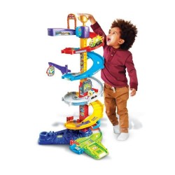 VTECH - Tut Tut Bolides - Méga Circuit Spirales 2 en 1 (+ Titouan,