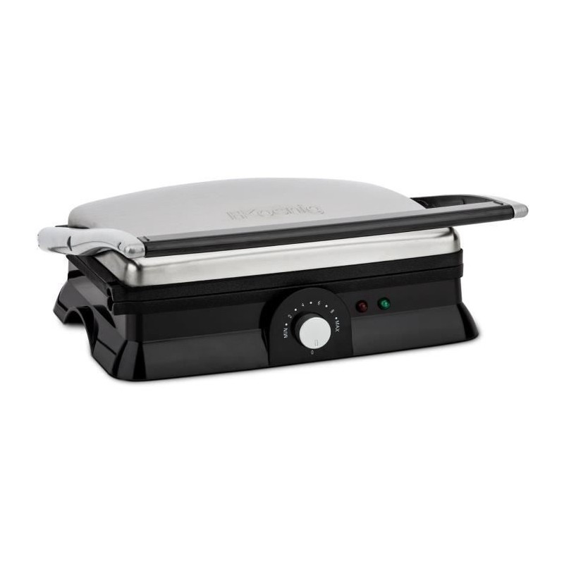 Grill électrique HKoeNIG - GR20 - Surface cuisson 29,7x23cm - Température rég...