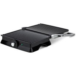 Grill électrique HKoeNIG - GR20 - Surface cuisson 29,7x23cm - Température rég...