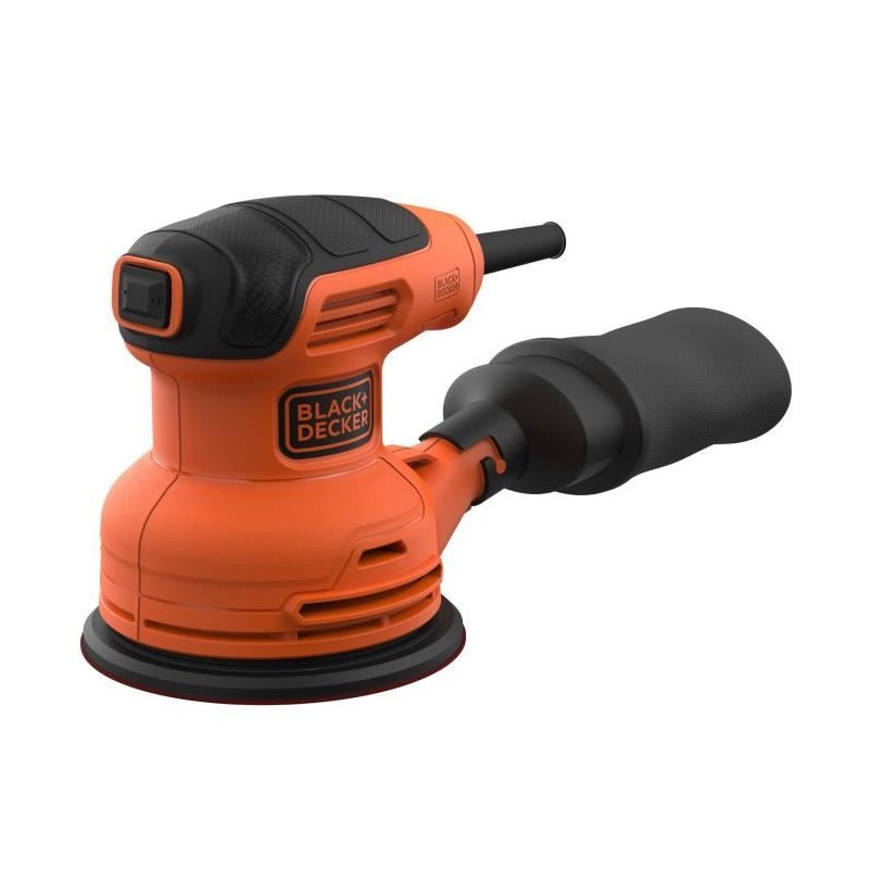 Ponceuse excentrique filaire - BLACK+DECKER - BEW210-QS - 230W - 125mm - avec...