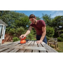 Ponceuse excentrique filaire - BLACK+DECKER - BEW210-QS - 230W - 125mm - avec...