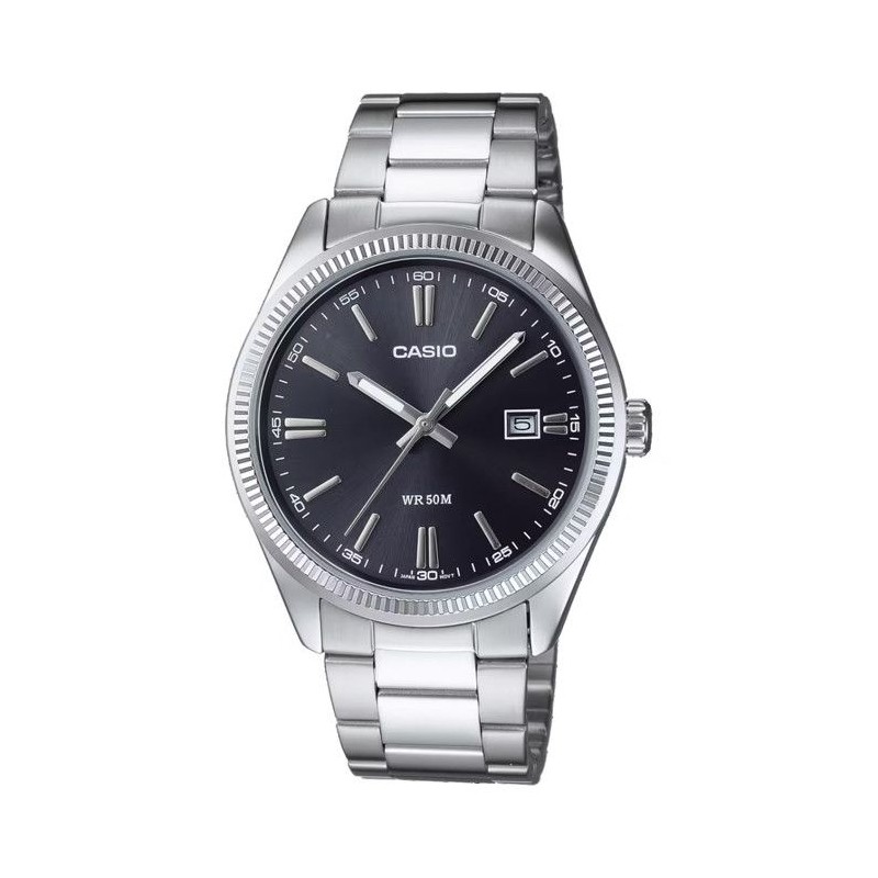 Montre Homme - CASIO - Collection Mtp-1302d-1a1vef - Aiguilles fluorescentes ...