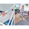 Table a repasser Leifheit Classic M Basic 72577, table de repassage avec haut...