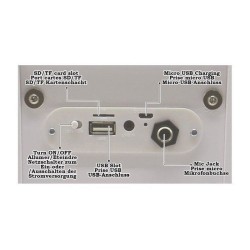 Enceinte Karaoké Enfant - LEXIBOOK - iParty - Bluetooth V5.0 - Effets Lumineux