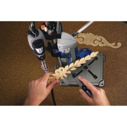 Support vertical de perceuse a colonne DREMEL 220 - Acier - Réglage par incré...